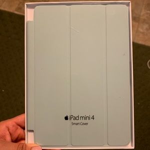 NEVER OPEN! iPad mini 4 case, light blue 🦋